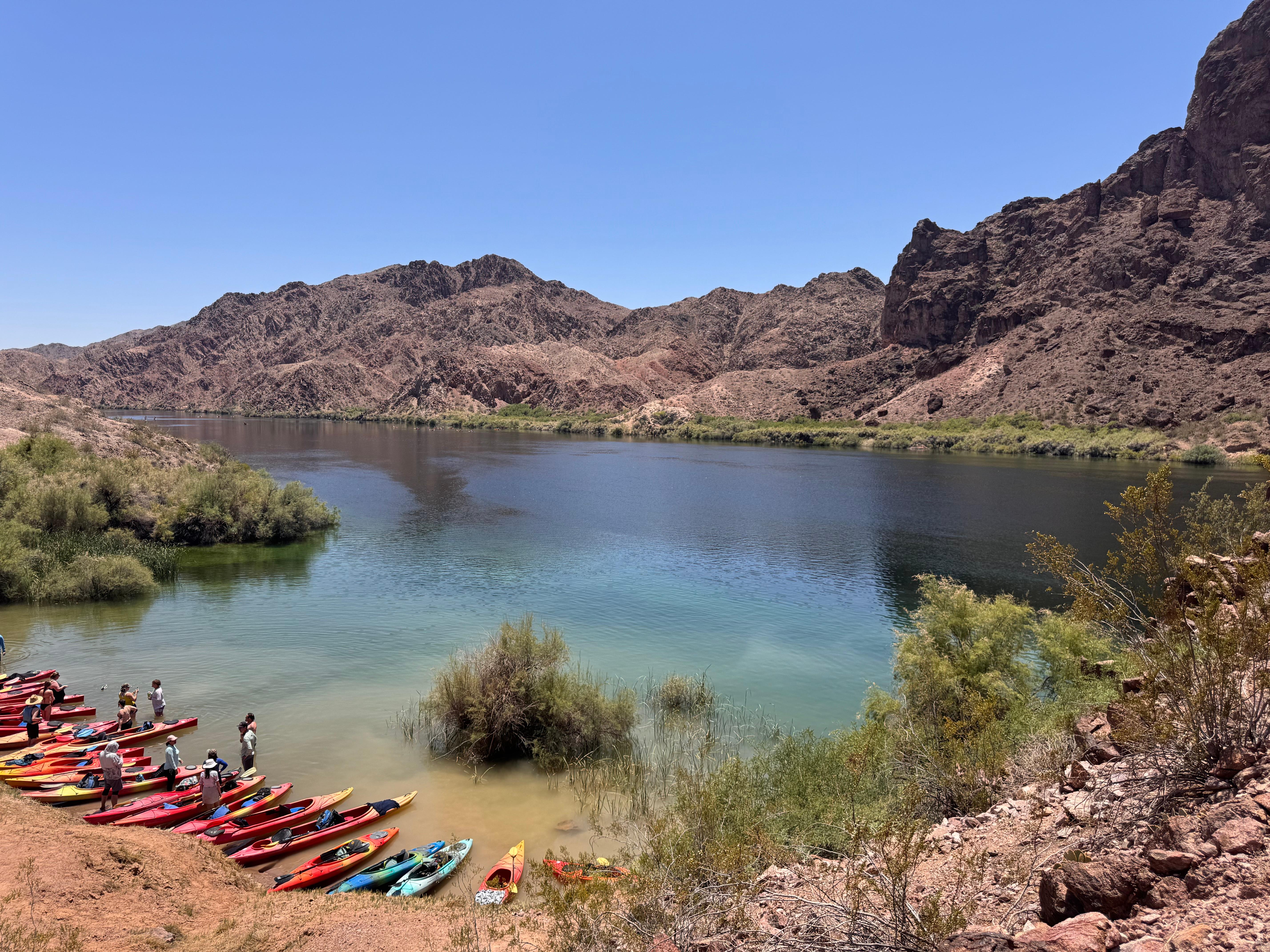 Book Tickets for From Las Vegas: Emerald Cave Guided Kayak Tour with Shuttle: Las Vegas