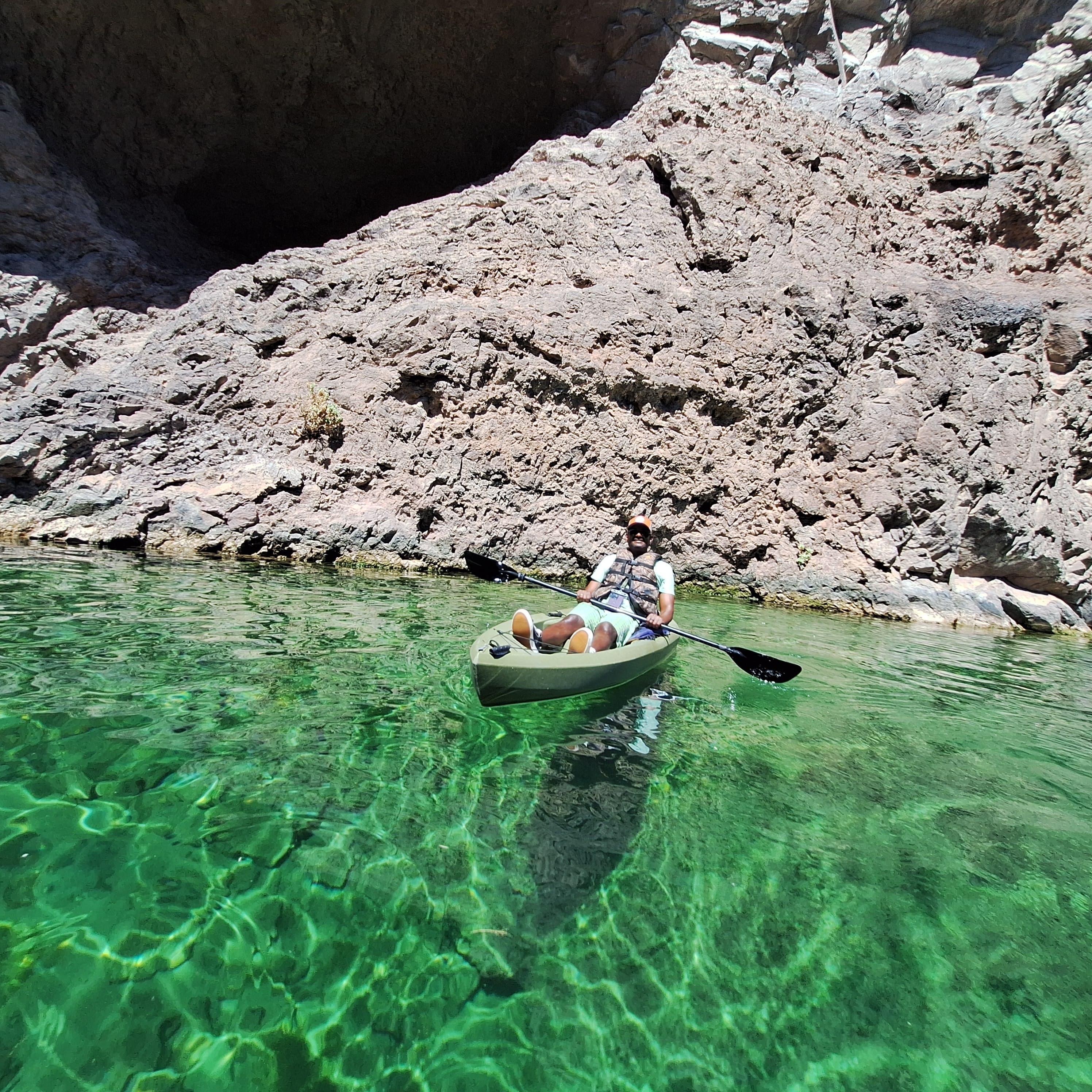 Book Tickets for Las Vegas: Colorado River to Emerald Cave Half-Day Kayak: Emerald Cave