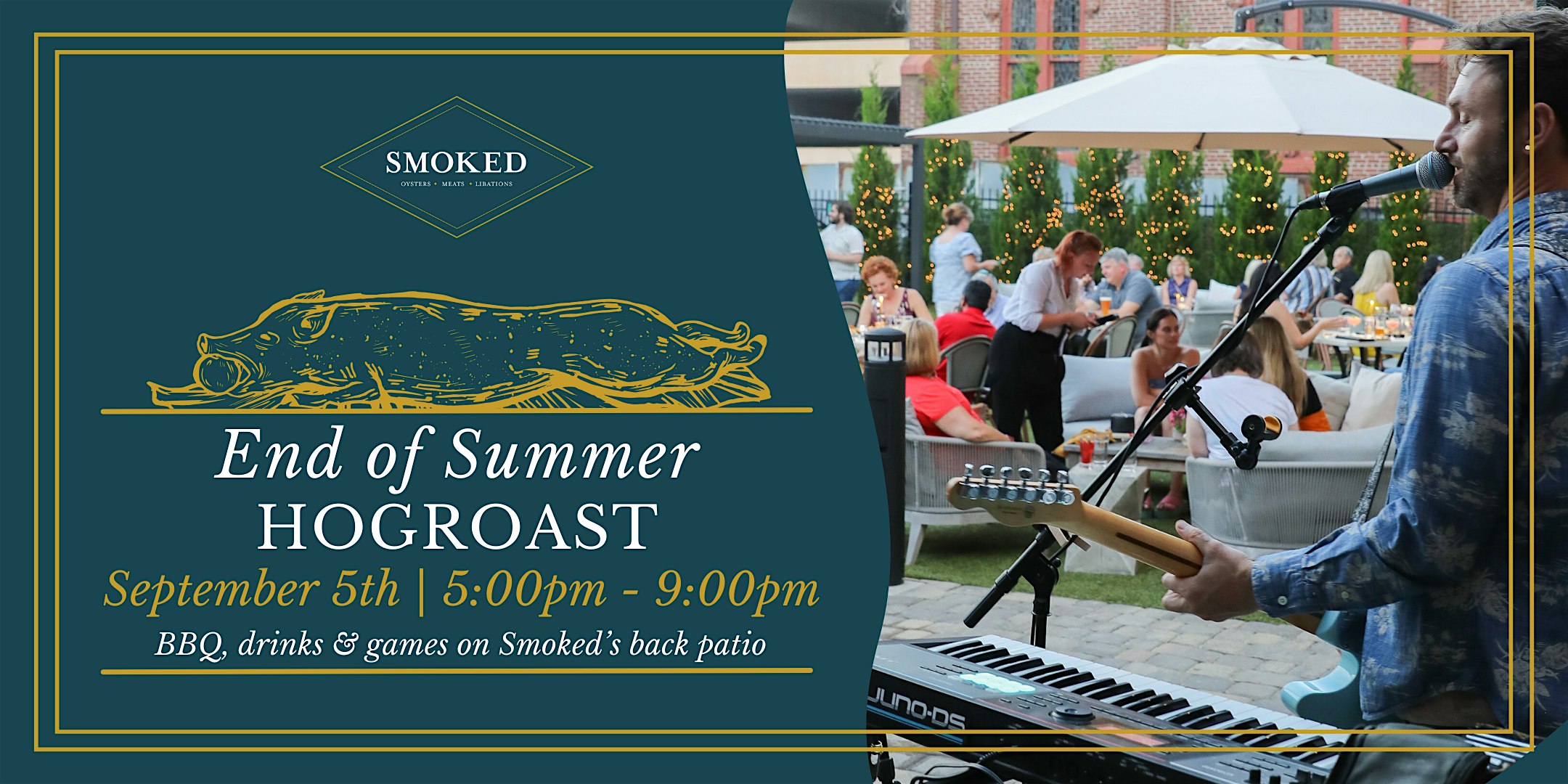 End of Summer Hog Roast at Smoked – Columbia, SC
