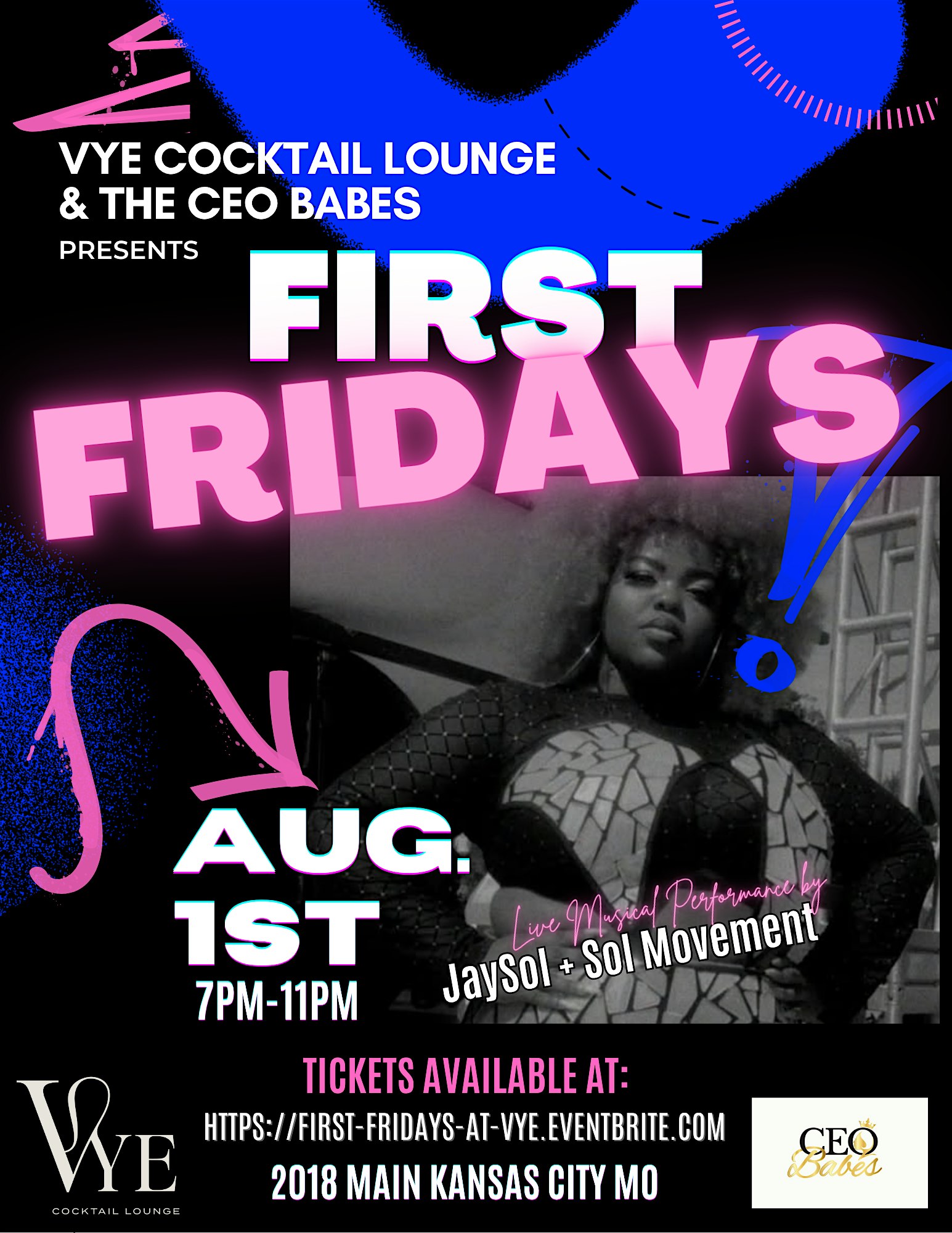 First Fridays at Vye at Vye Cocktail Lounge – Kansas City, MO