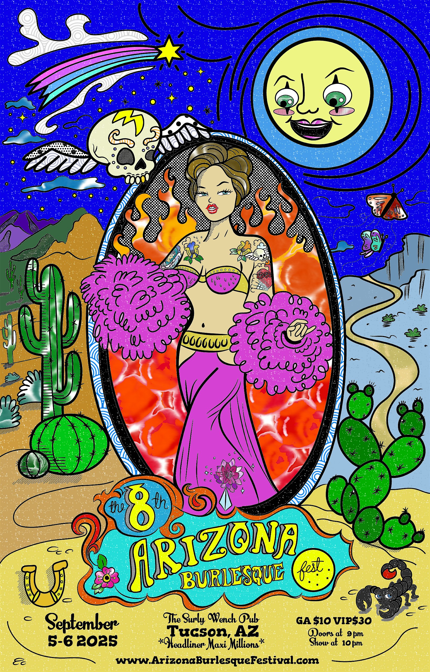The 8th Annual Arizona Burlesque Festival at Surly Wench Pub – Tucson, AZ