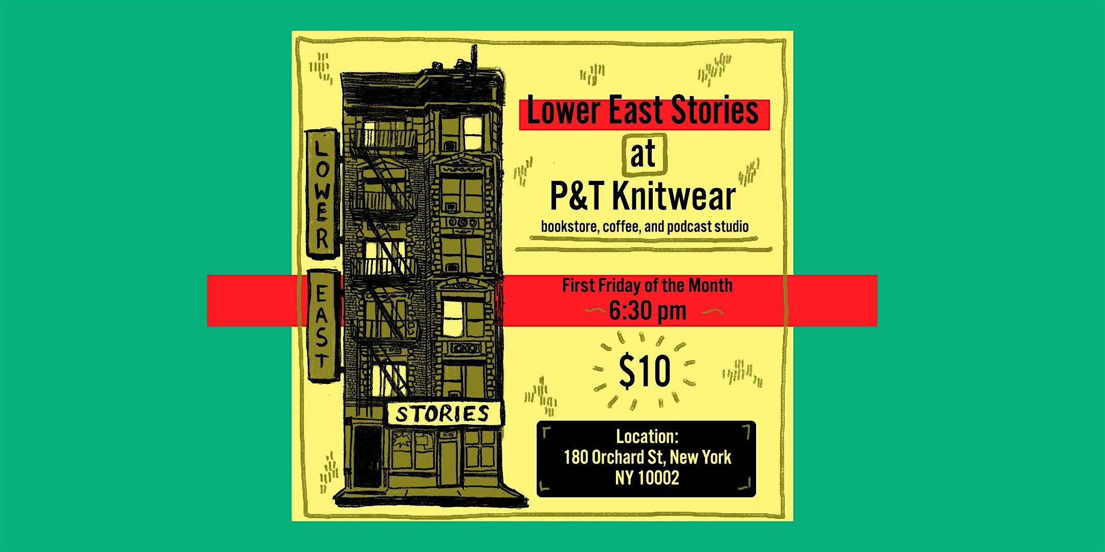 Lower East Stories at P&T Knitwear Books & Podcasts – New York, NY