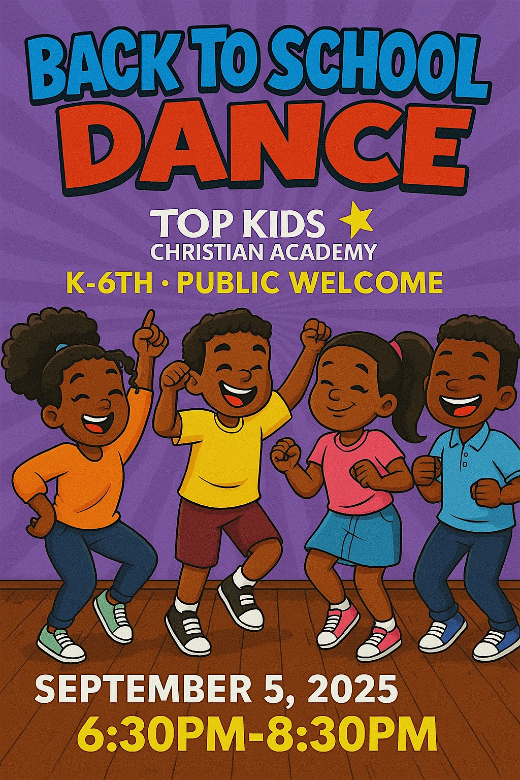 Top Kids Back to School Dance at 700 Historic Goldsboro Blvd – Sanford, FL