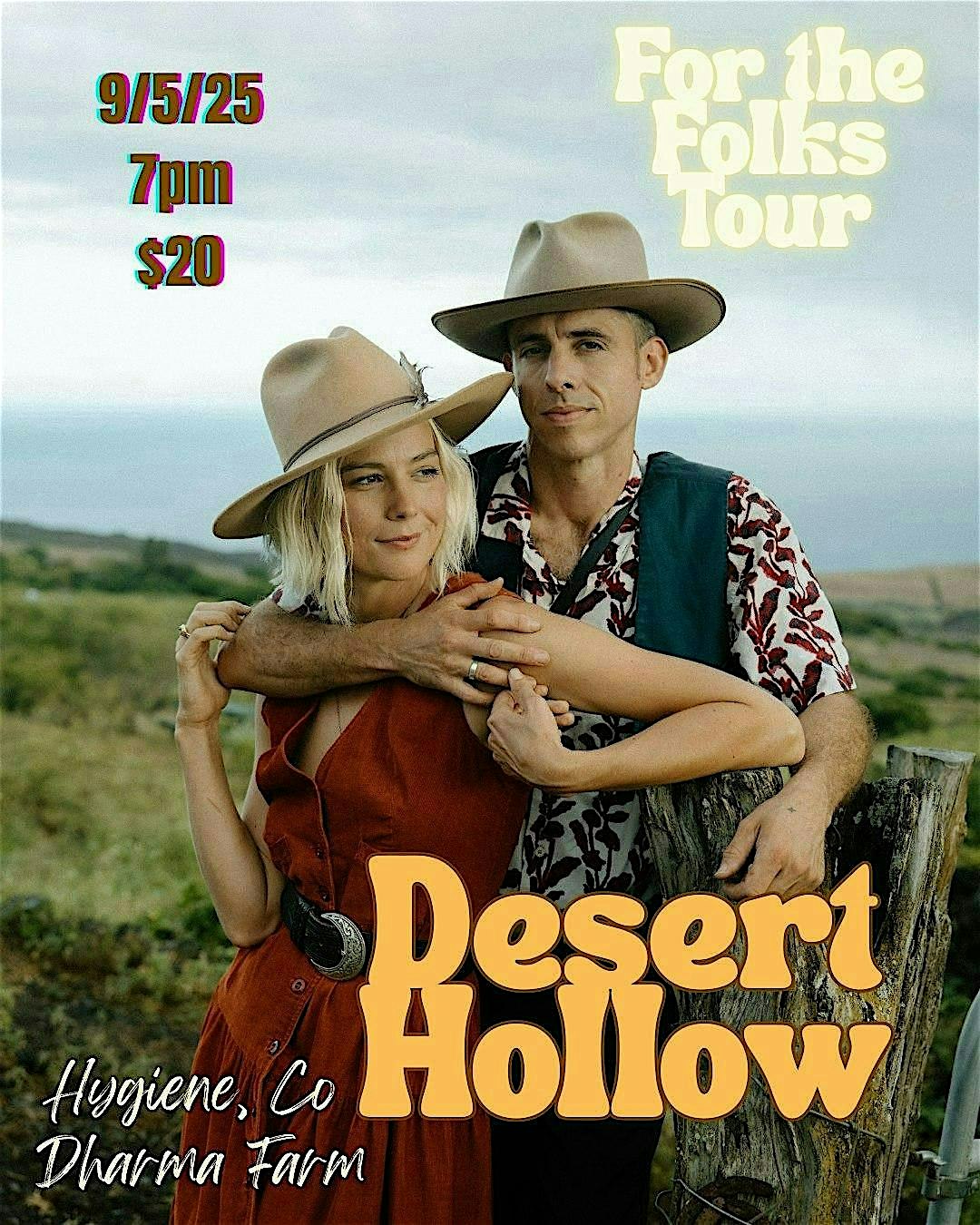Desert Hollow — for the folks tour at Dharma Farm – Longmont, CO