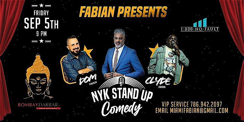 NYK Stand Up Comedy at Bombay Darbar Doral – Doral, FL