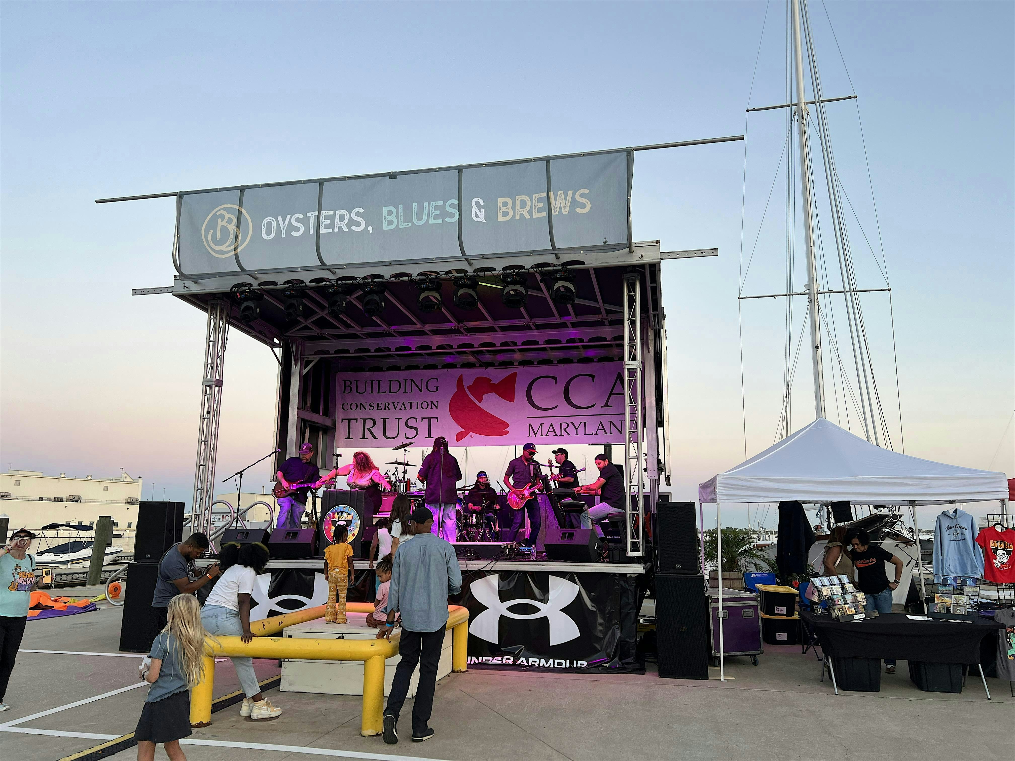 3rd Oyster Blues and Brews Festival at Baltimore Peninsula at Port Covington Marina – Baltimore, MD
