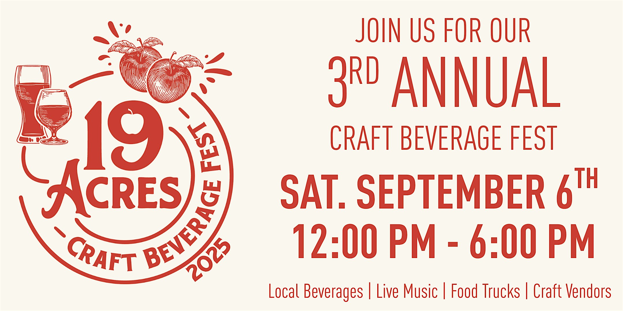 19 Acres Craft Beverage Fest at 19 Acres Cider, Southwest Seiffert Road, Sherwood, OR, USA – Sherwood, OR