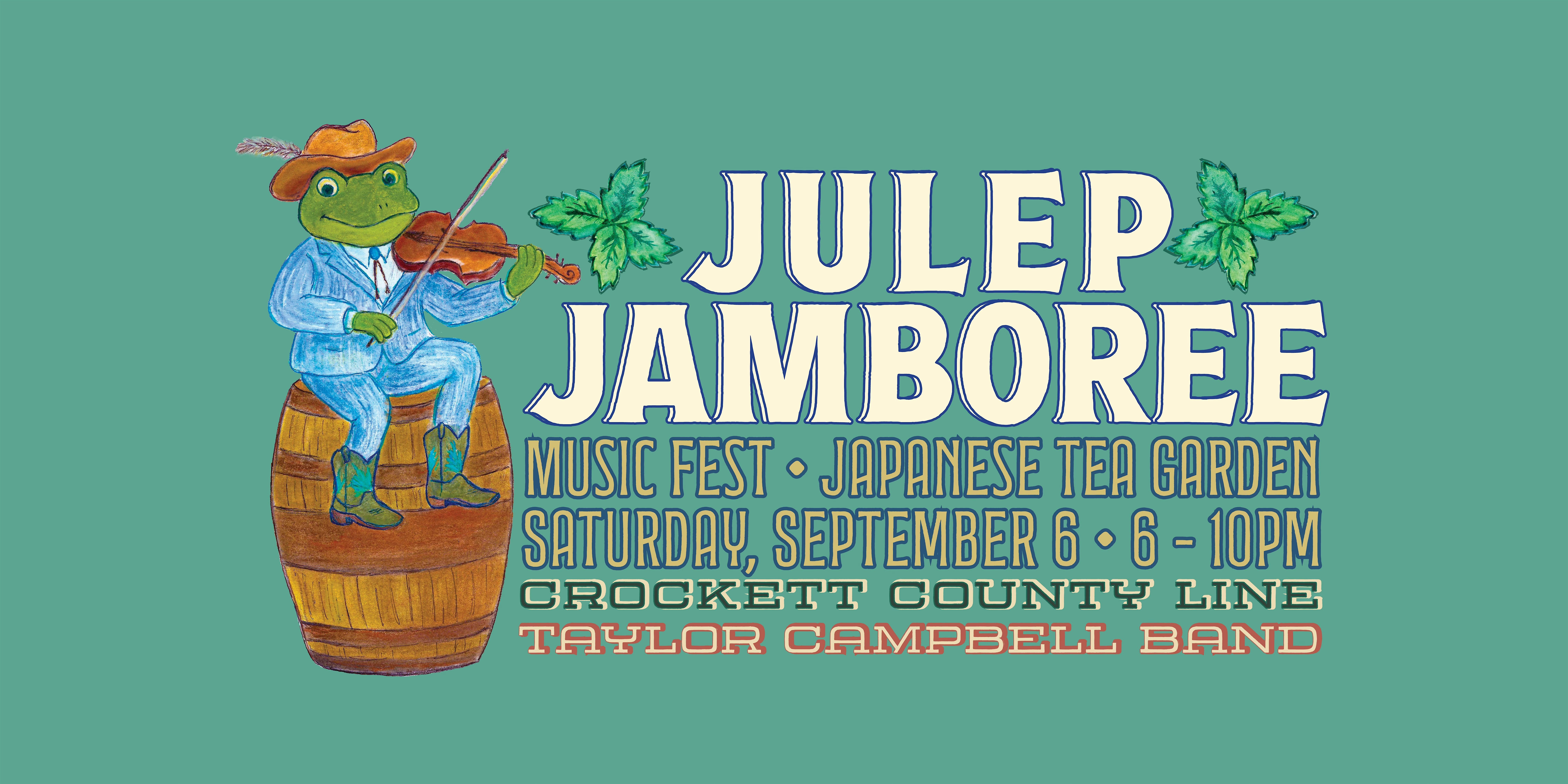 Julep Jamboree at Japanese Tea Garden – San Antonio, TX