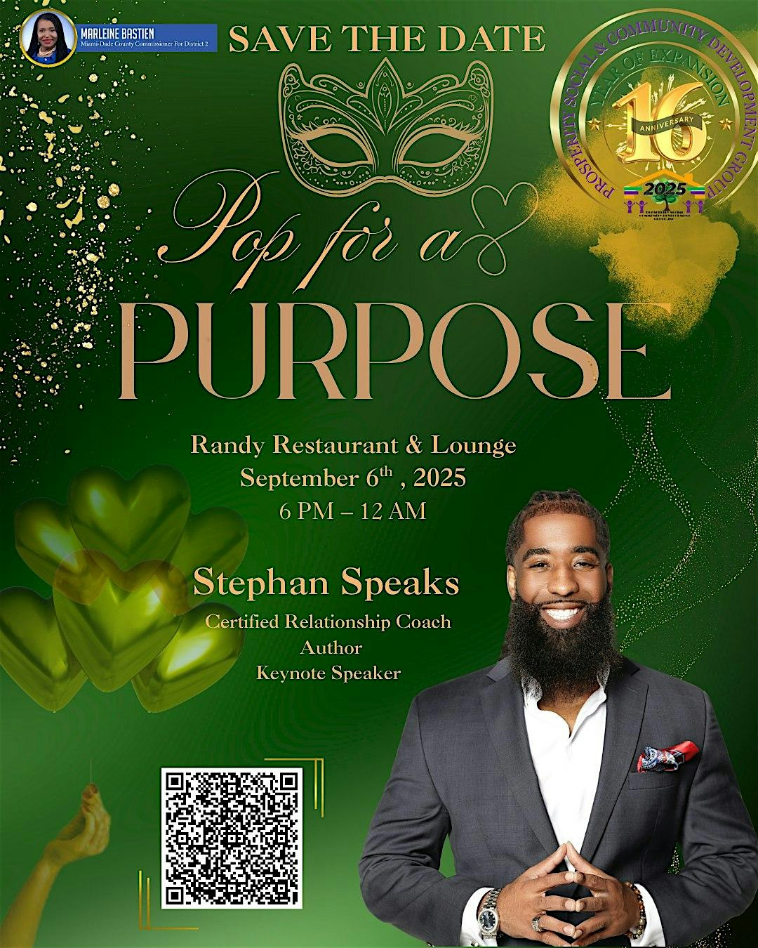 Pop for a Purpose at Randy’s Restaurant & Lounge – Miami, FL