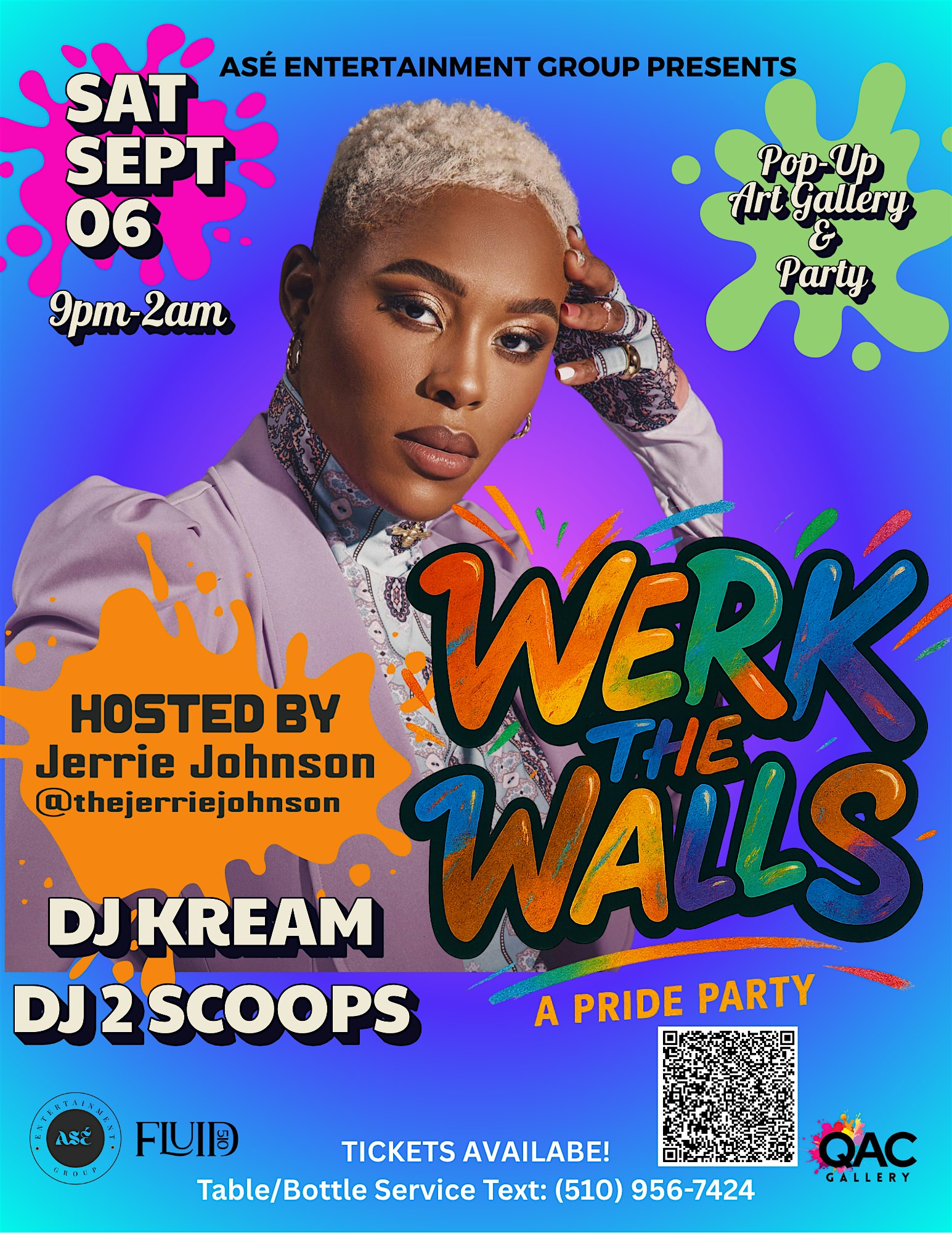 WERK THE WALLZ! at Fluid510 – Oakland, CA
