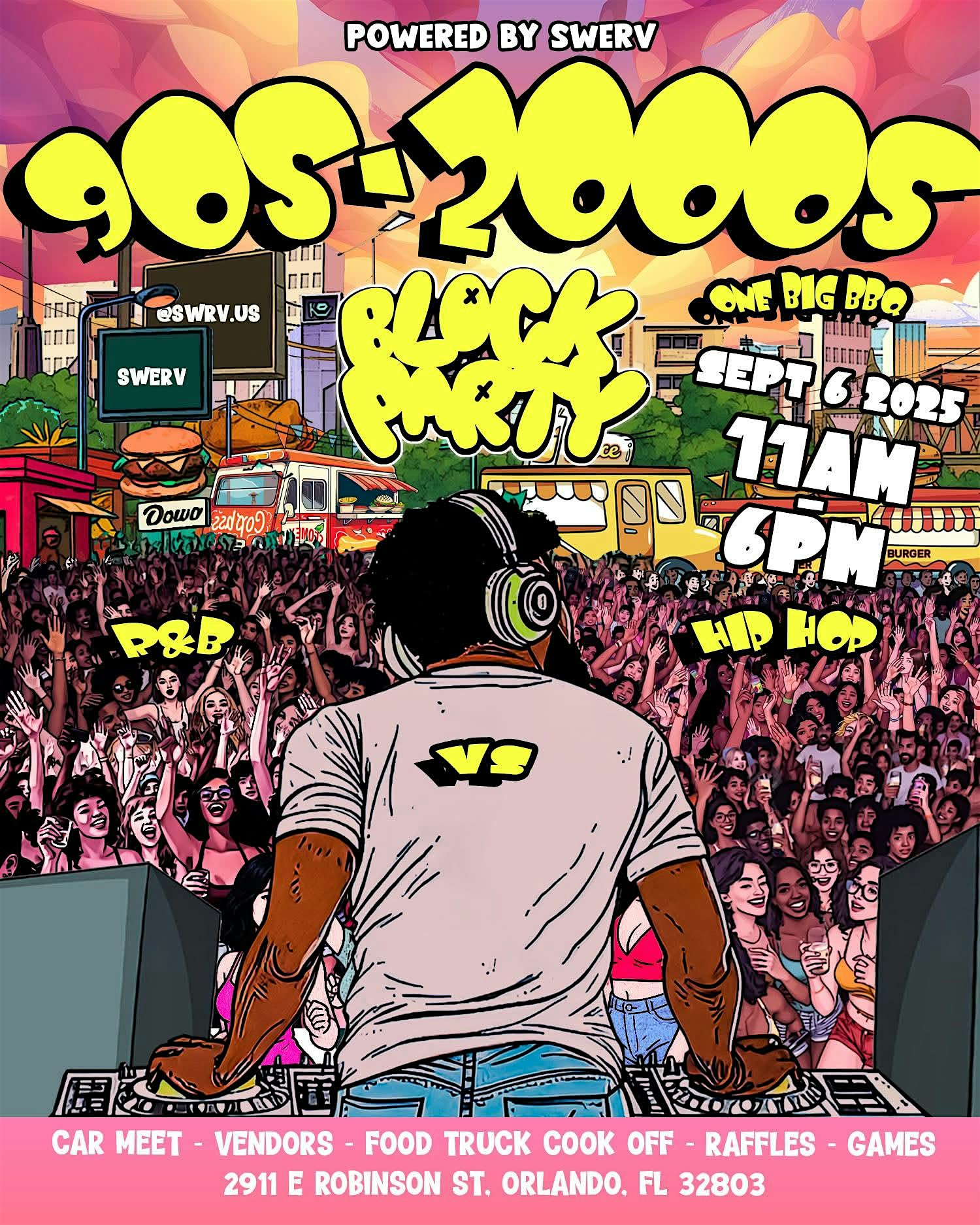 SWERV ORLANDO BLOCK PARTY at Festival Park – Orlando, FL