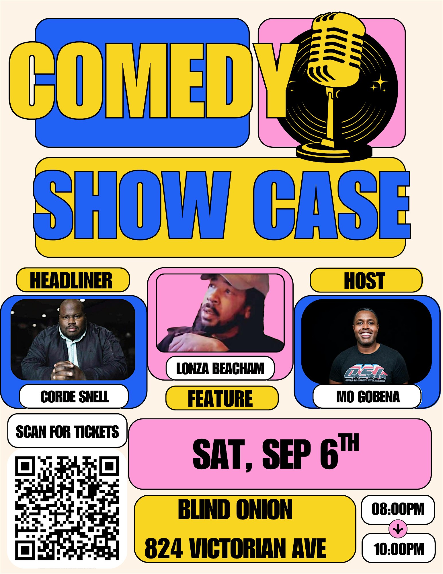 Comedy Show at Blind Onion Pizza & Pub – Sparks, NV