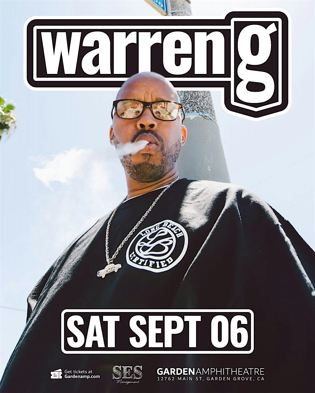 Itz Cartier Opening Up For Warren G Sep 6th At The Garden Amp at GARDEN AMP – Garden Grove, CA