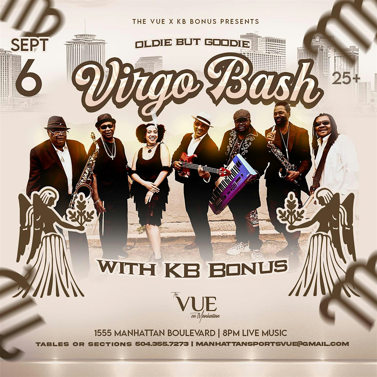 Live Band KB Bonus at The Vue on Manhattan at 1555 Manhattan Blvd – Harvey, LA