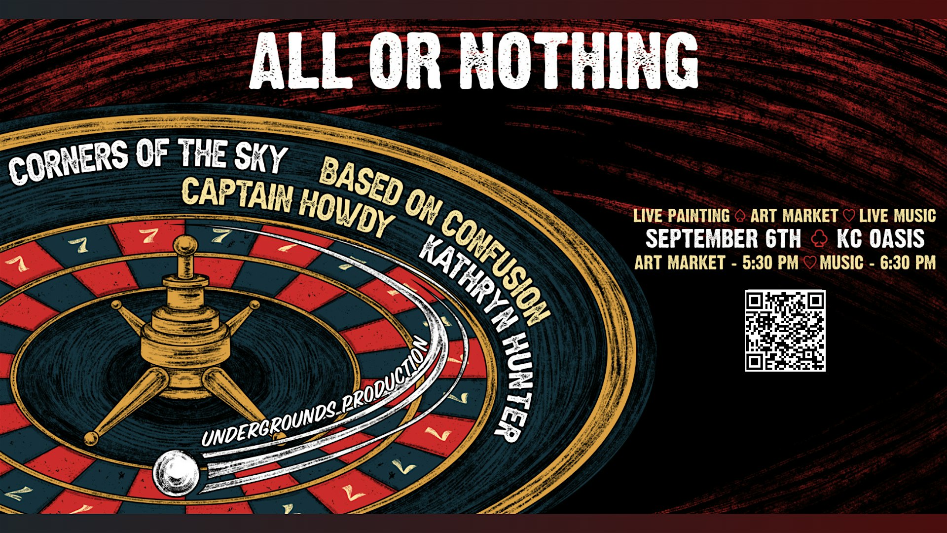 All or Nothing at KC Oasis at Kansas City Oasis – Kansas City, MO