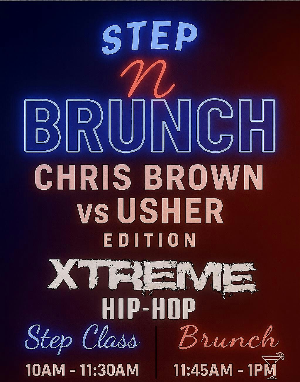 Step N Brunch: Chris Brown Vs Usher Edition at The Hideout At Good Trouble – Redlands, CA