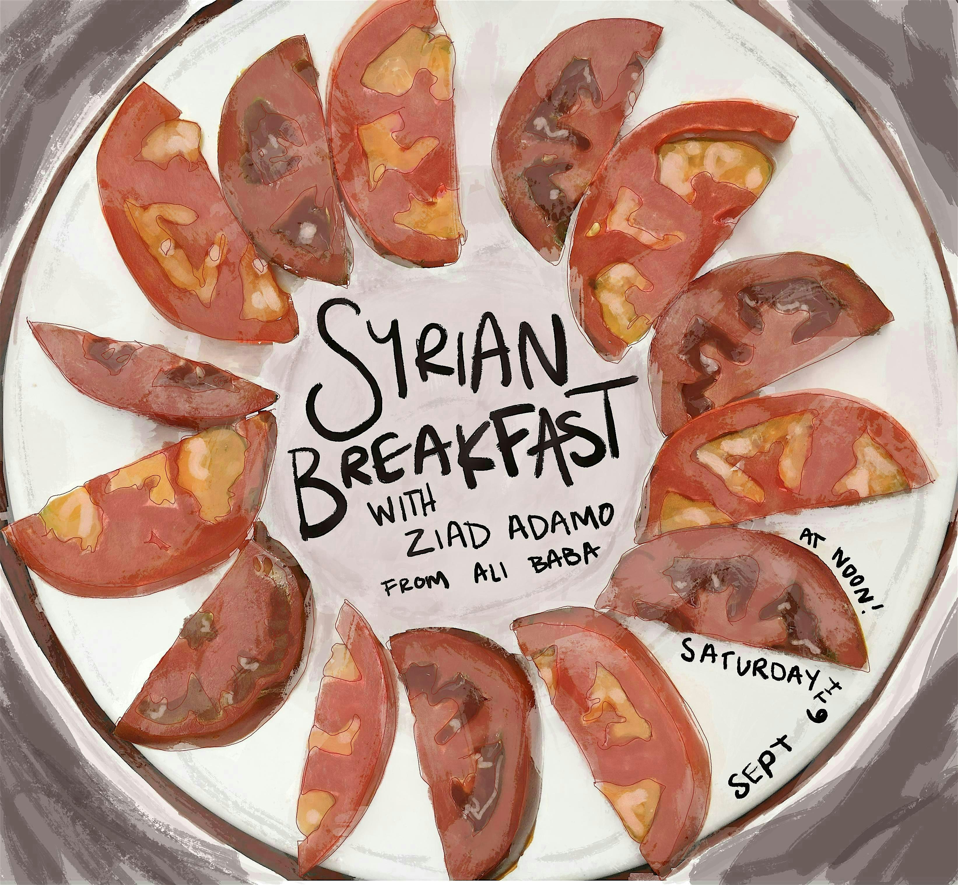 Syrian Brunch with Ziad Adamo at Studio Lithe – Pittsburgh, PA