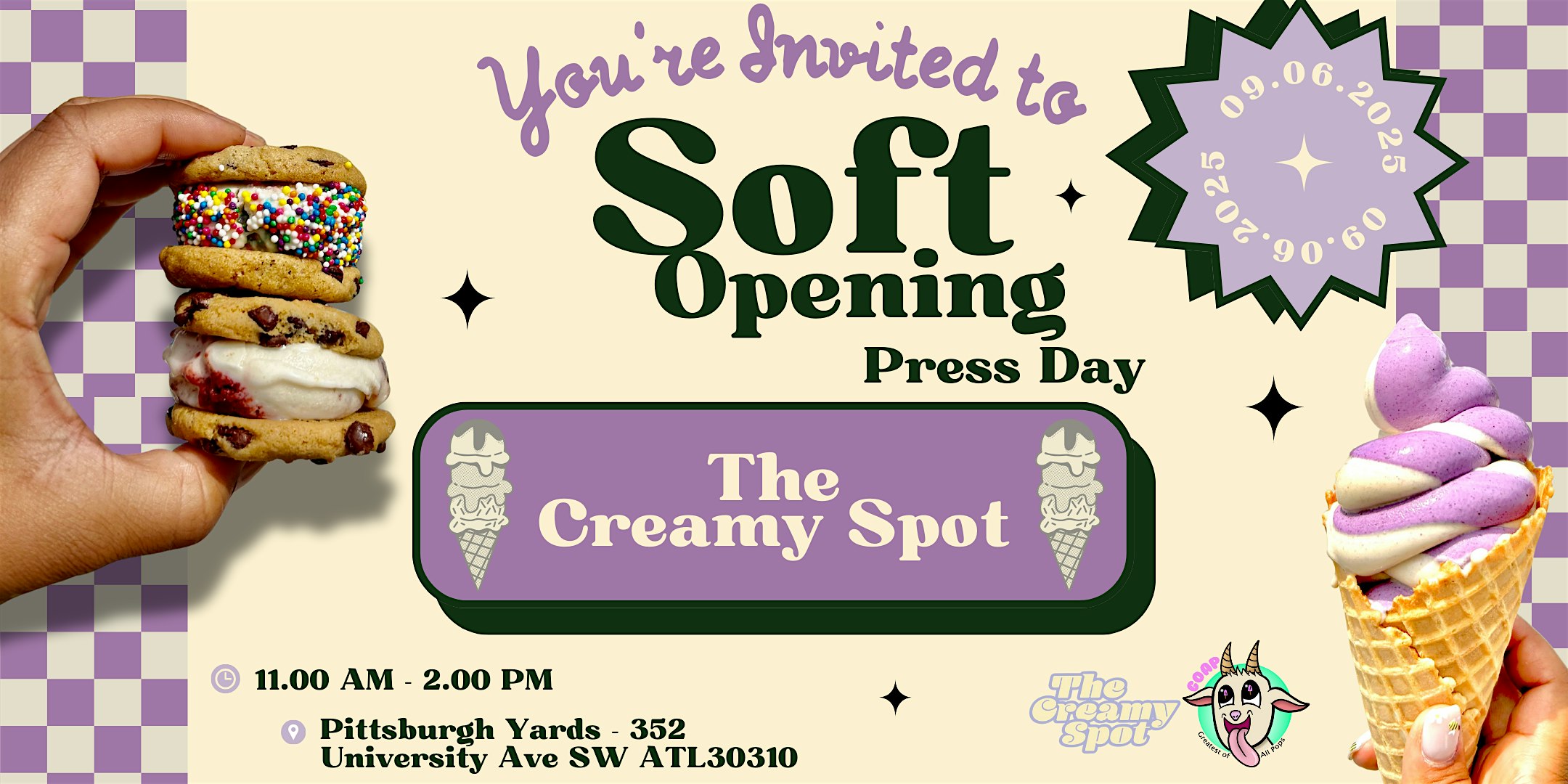 The Creamy Spot is Finally Back — Join Us for Our Press Day Soft Launch at Pittsburgh Yards – Atlanta, GA