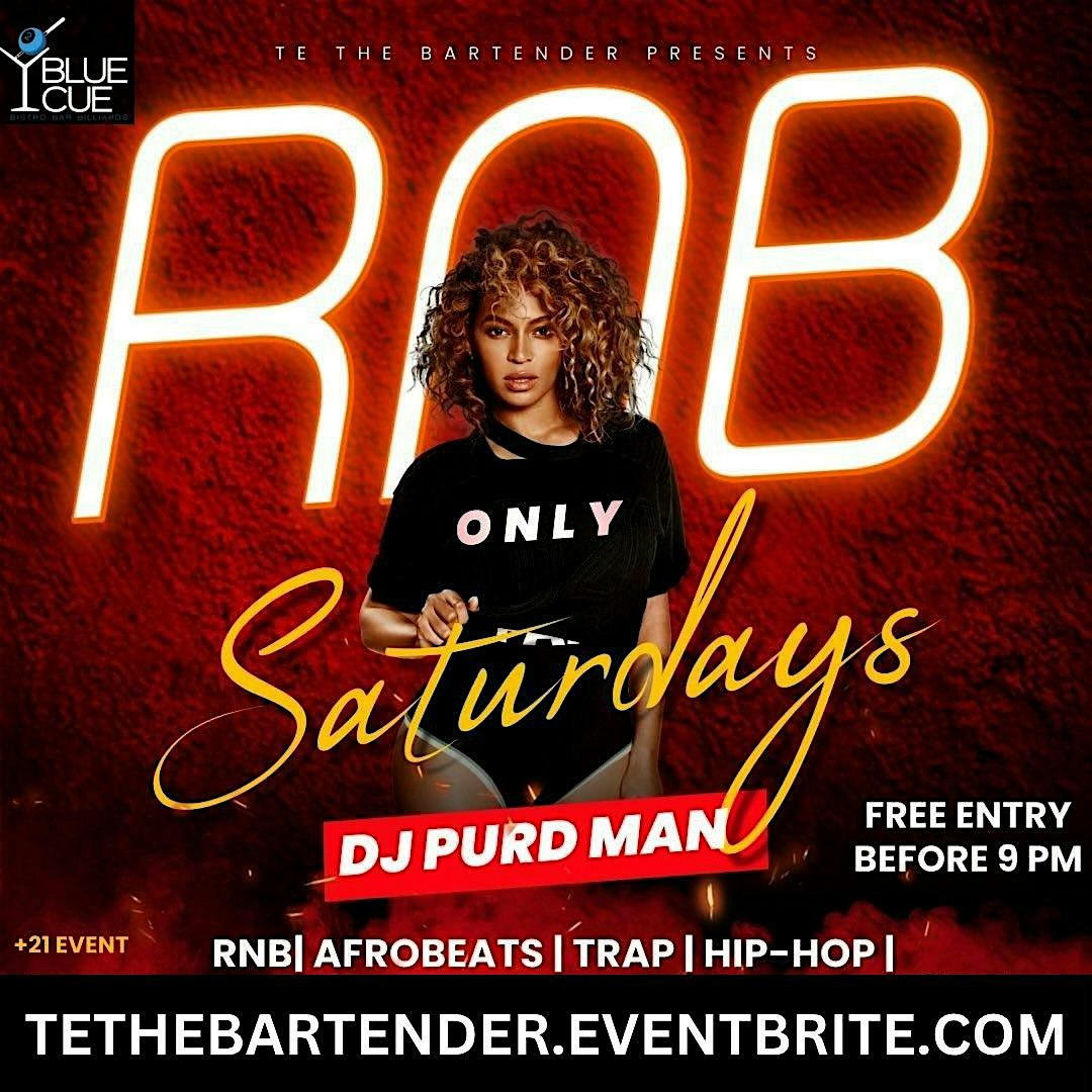 RnB Only – Sexy Saturdays at Blue Cue – Sacramento, CA