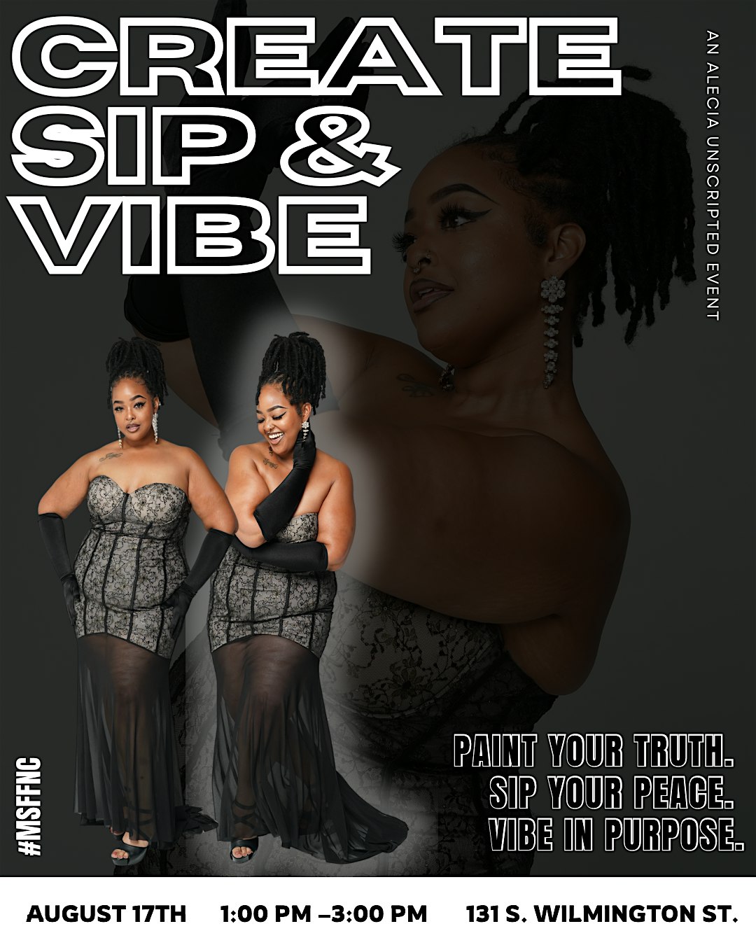 Create, Sip & Vibe at 131 S Wilmington St – Raleigh, NC