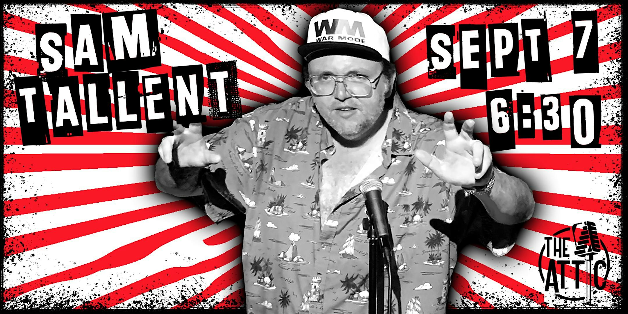 Sam Tallent Live Standup at The Attic Comedy Club, Columbus, Ohio at The Attic Comedy Club – Columbus, OH