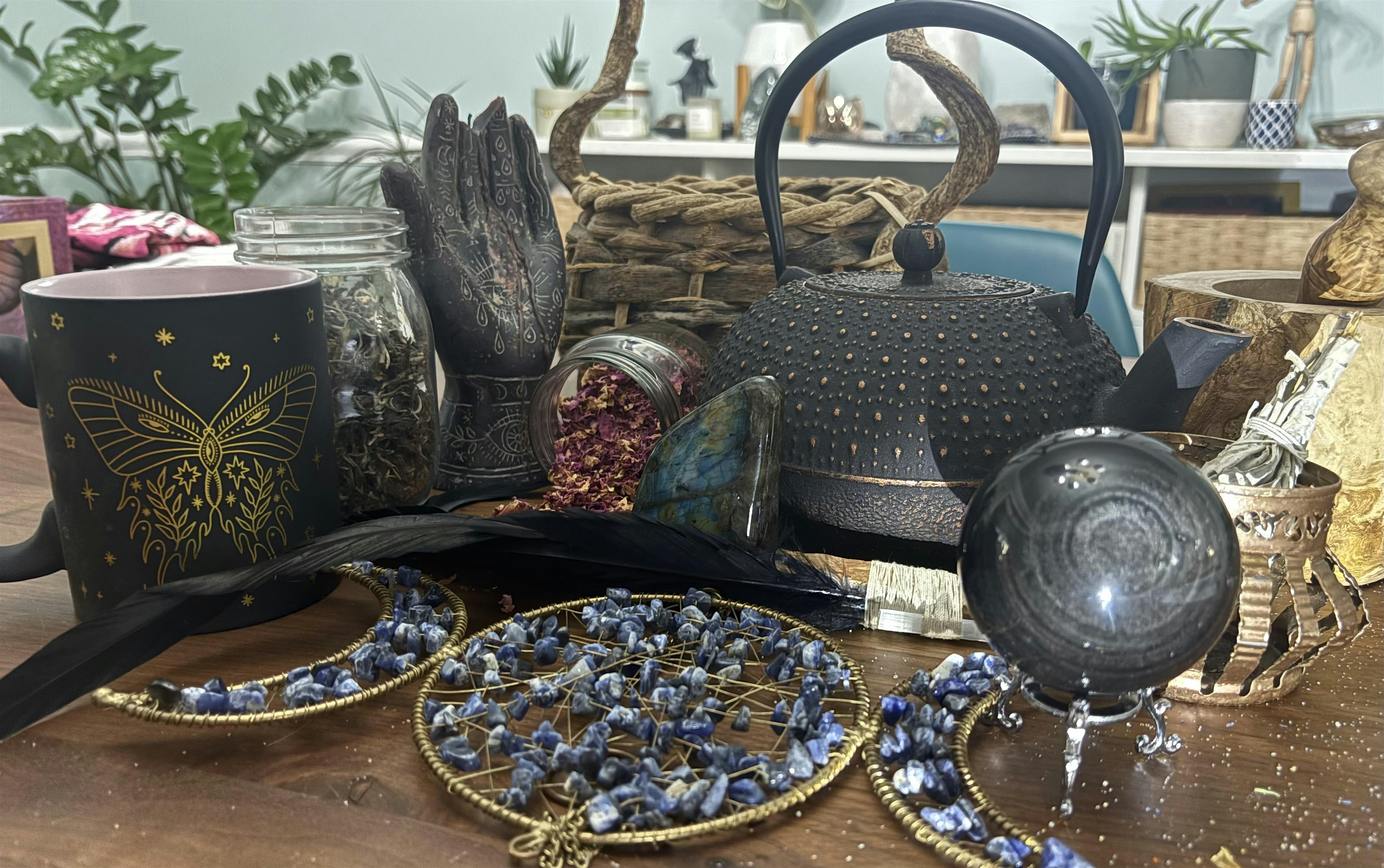 Eclipse Tea: A Magical Tea Blending Workshop at The Simple Life – Metaphysical Marketplace – Frederick, MD