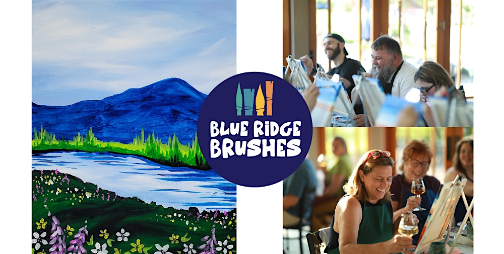 Paint + Sip: “Streamside Serenity” at Hazy Mountain Vineyards & Brewery at Hazy Mountain Vineyards & Brewery – Afton, VA