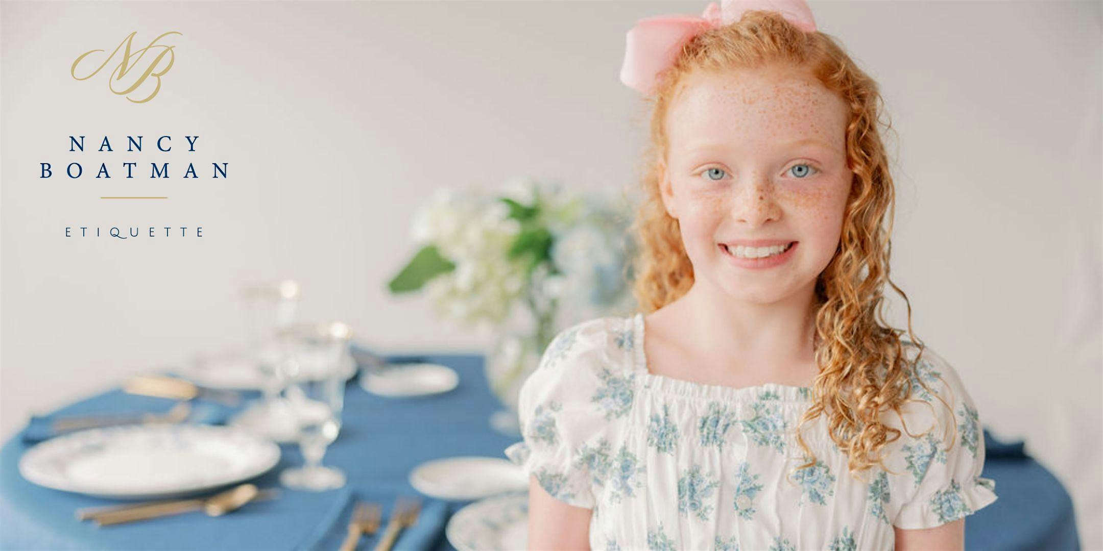 Mini Manners Class at Sayre School – Lexington, KY