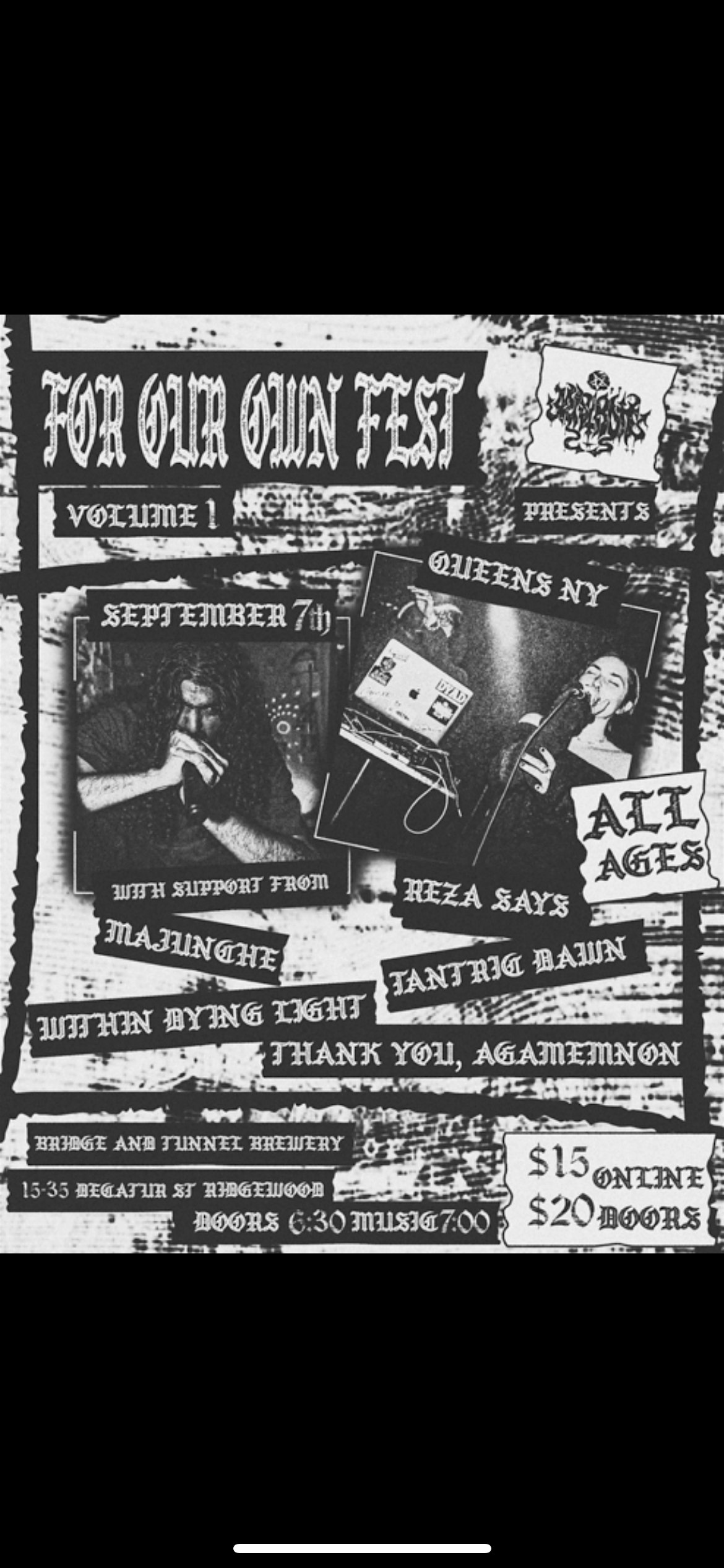 For Our Own Fest Vol 1 at Decatur Street – Queens, NY
