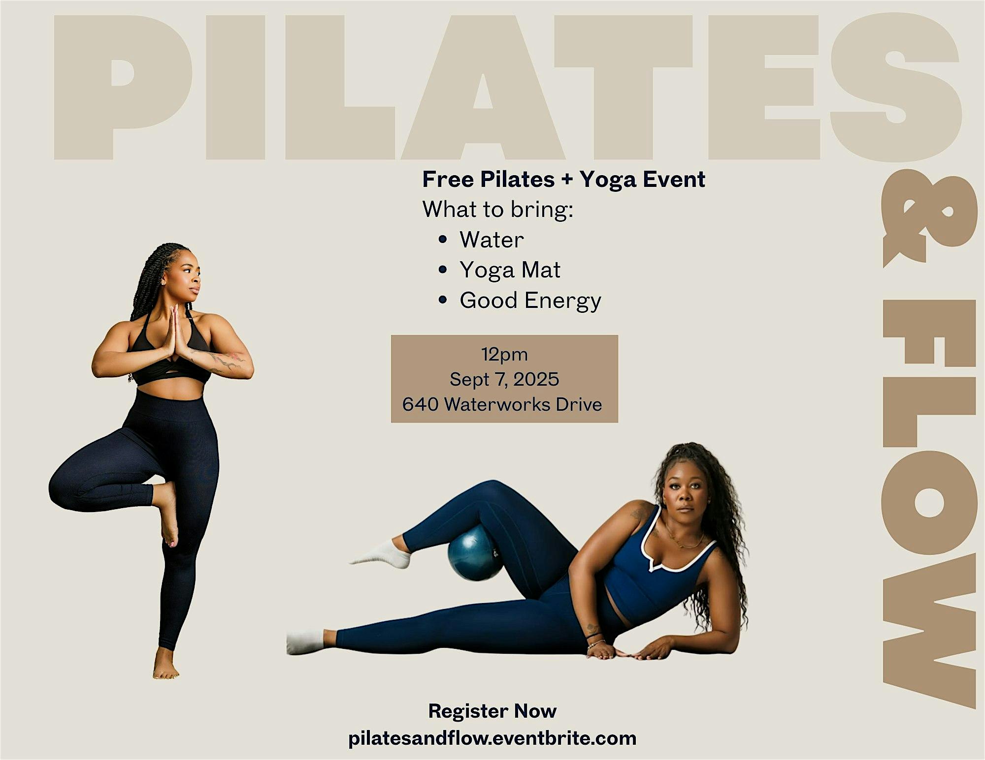 Pilates & Flow at Waterworks Cider and Beer Garden – Philadelphia, PA