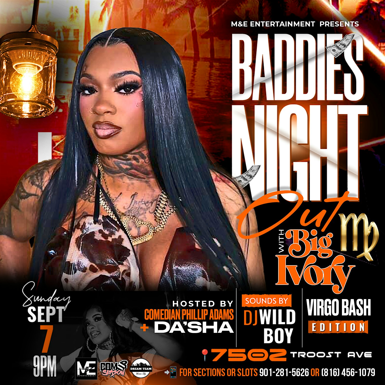 Virgo Bash Live With Big Ivory at 7502 Troost Ave – Kansas City, MO