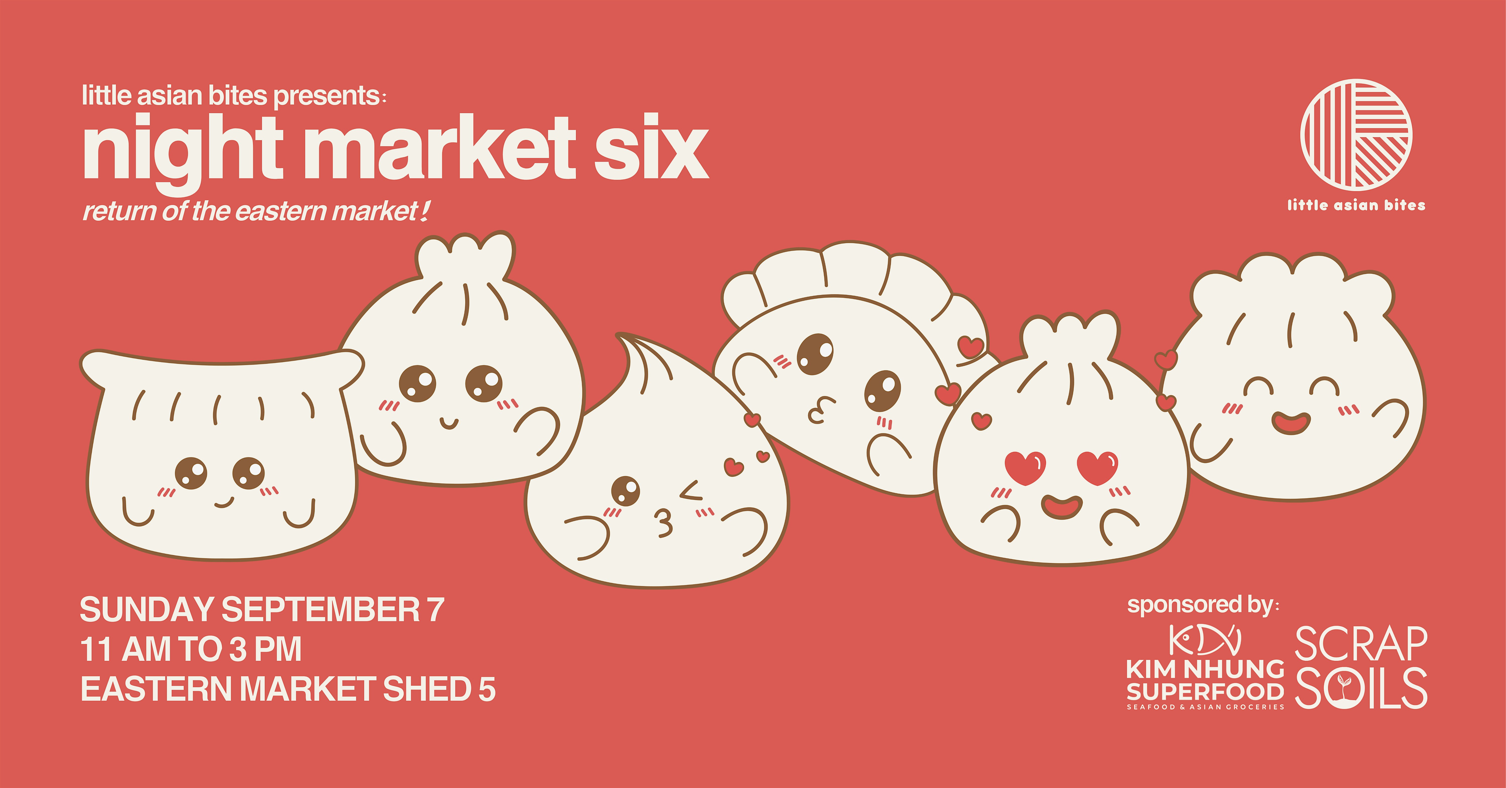 Little Asian Bites Presents: Night Market Six! at Shed 5, Russell Street, Eastern Market, Detroit, MI, USA – Detroit, MI