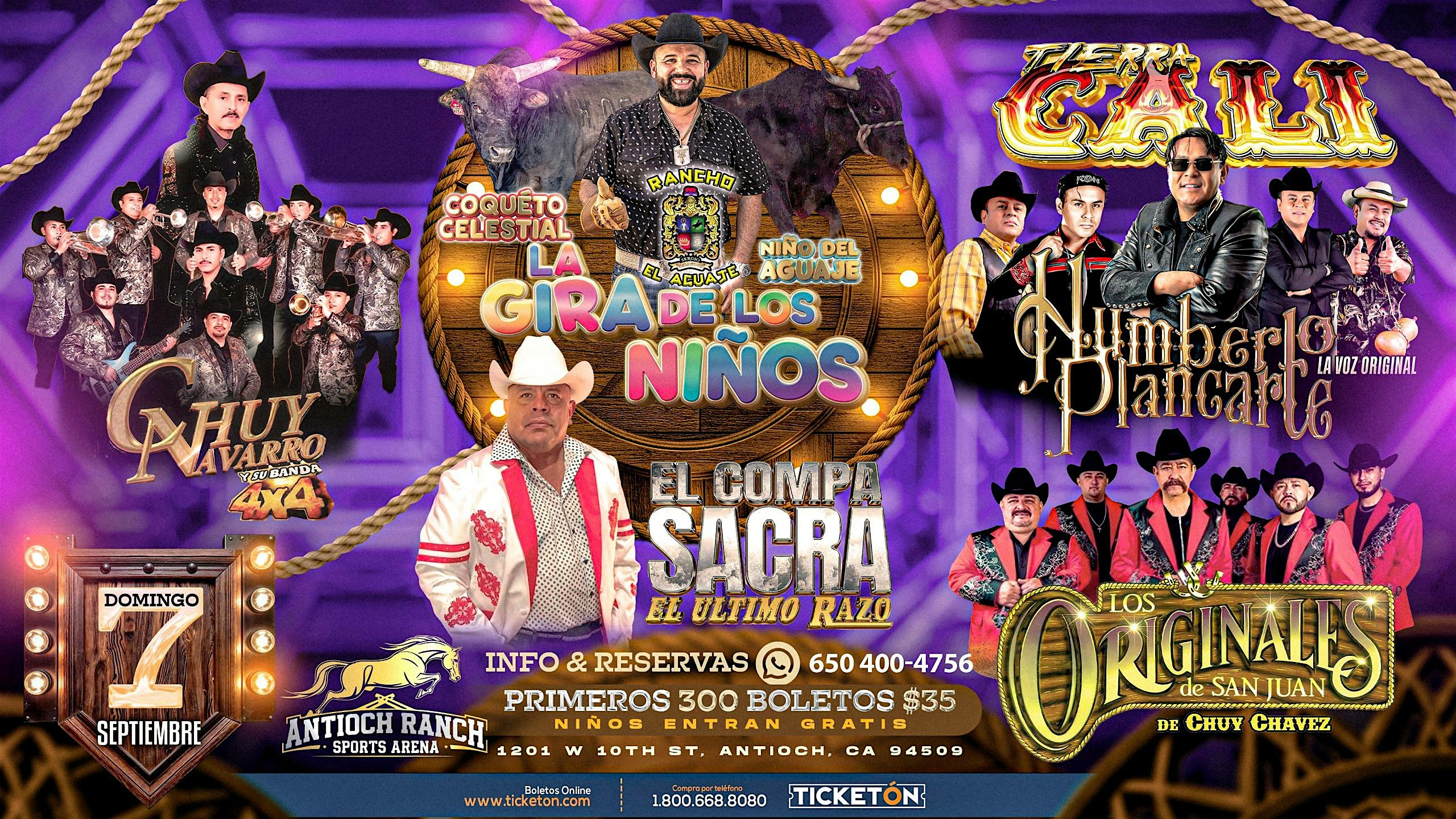 ULTIMA SEMANA $35 ESPECECIAL SUPER JARIPEO CON RANCHO EL AGUAJE Y MAS at Antioch Ranch Sports Arena – Antioch, CA