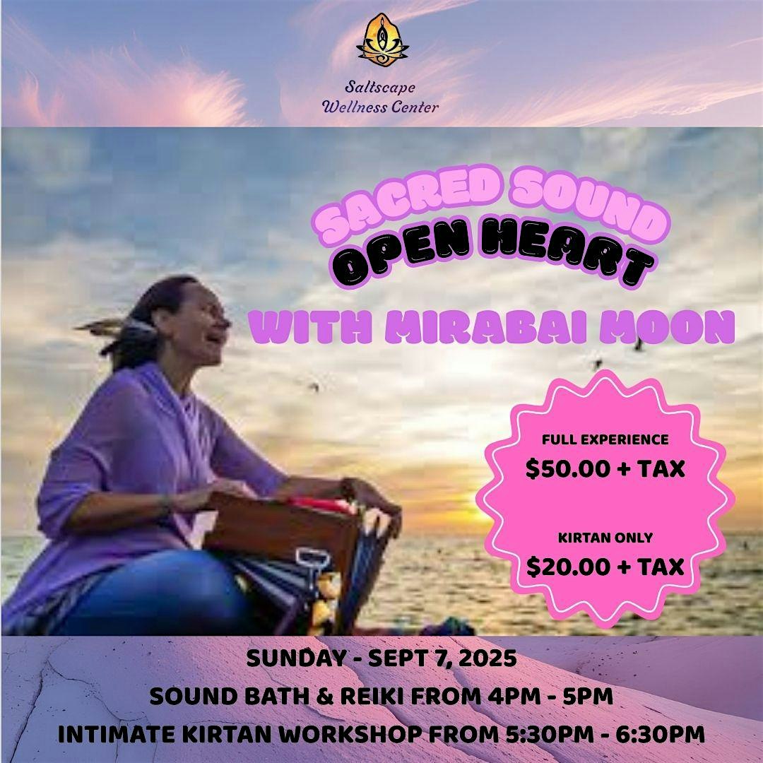 Sacred Sound, Open Heart (Southbath & Kirtan) at Saltscape Wellness Center – Bogota, NJ