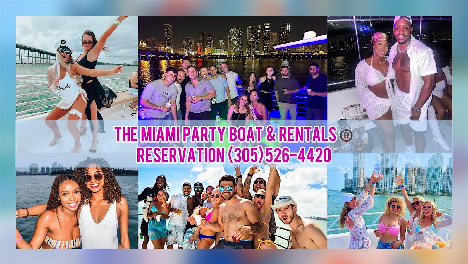 BEST BOAT PARTY PACKAGE – MIAMI PARTY BOAT at 401 Biscayne Blvd – Miami, FL