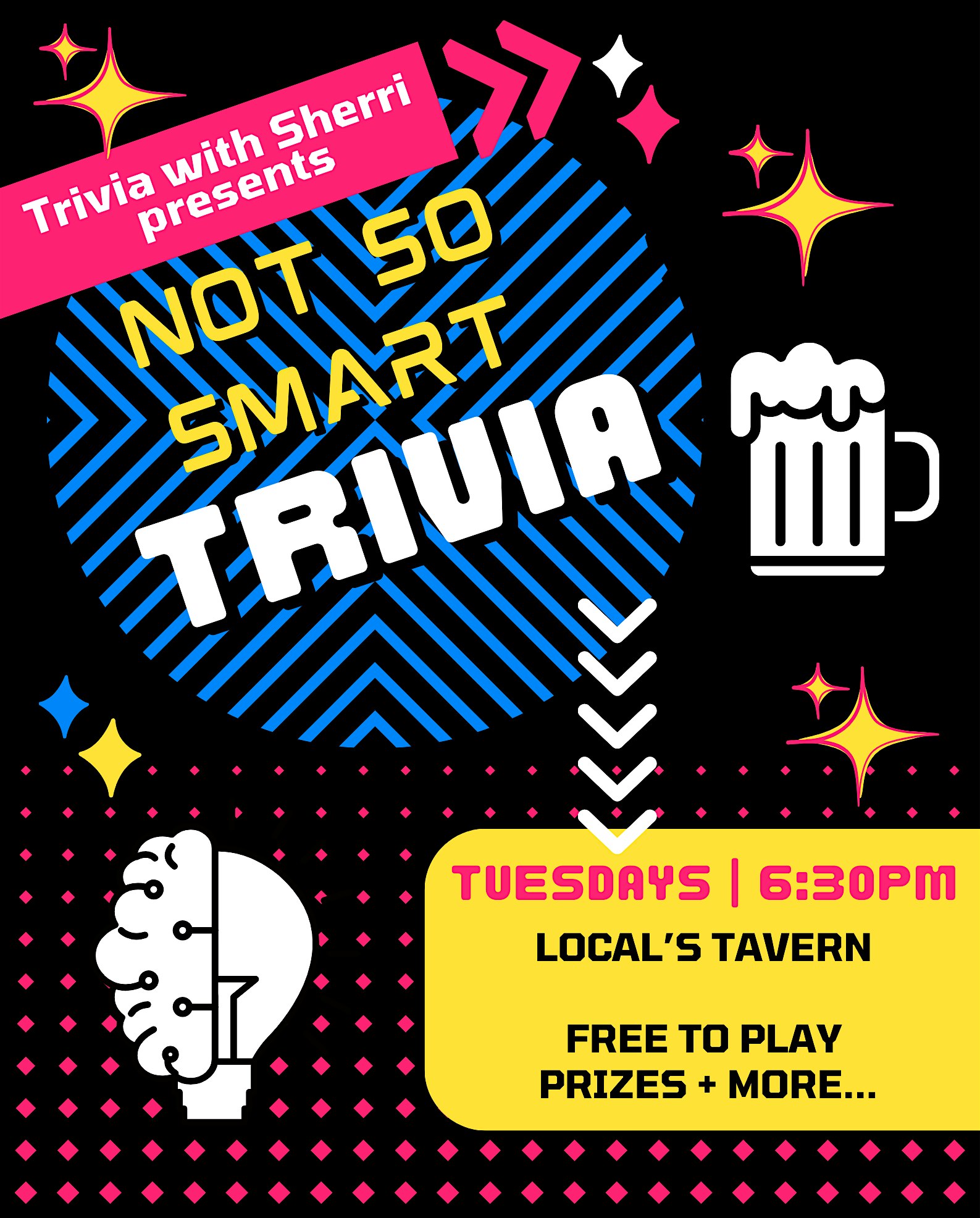 Trivia Tuesday with Sherri @ Local’s Tavern! at Locals Tavern – Leland, NC