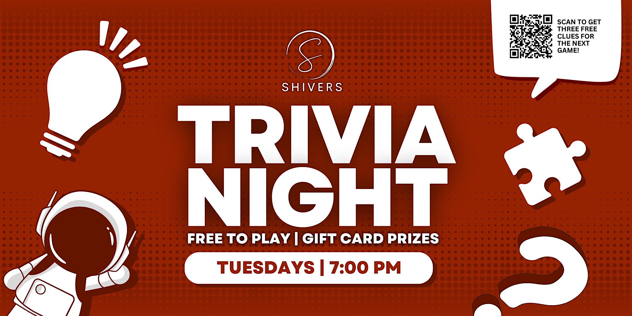 Trivia Night at Shivers Taphouse in Colorado Springs at Shivers Taphouse – Colorado Springs, CO