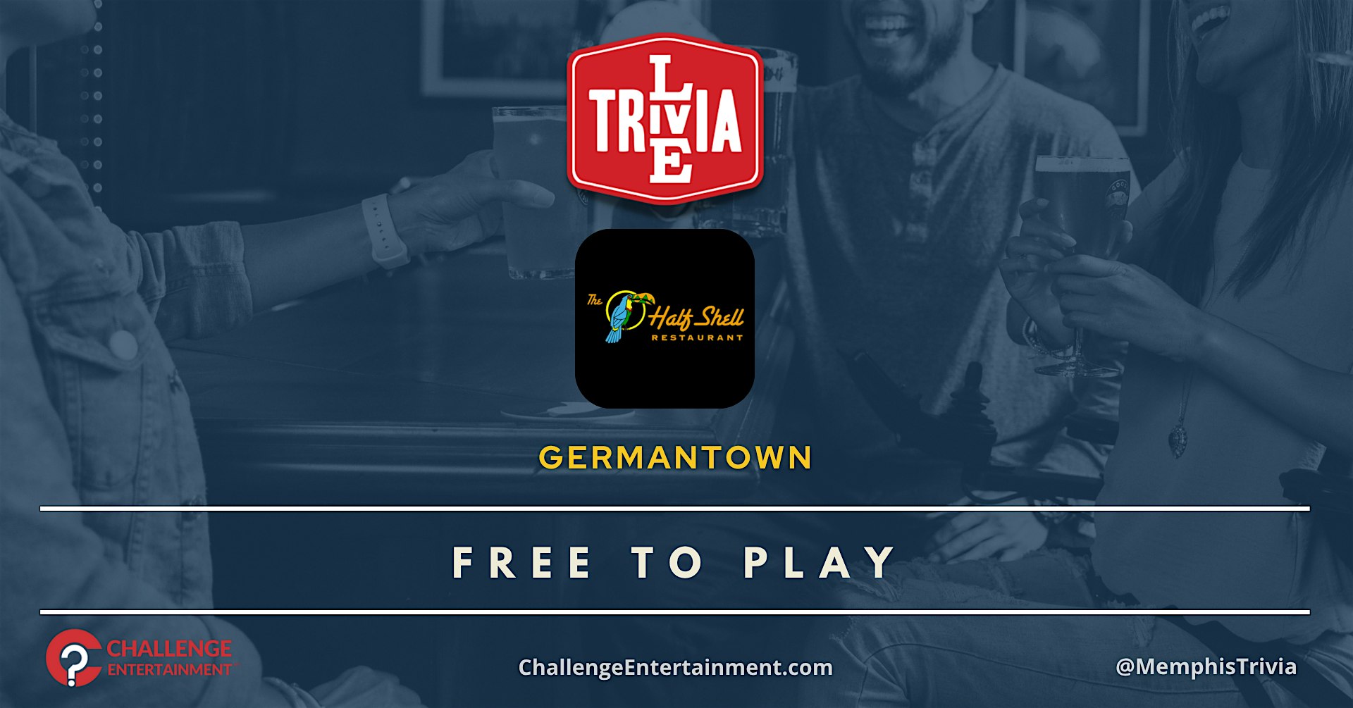 Weekly Live Trivia Nights at The Half Shell – Germantown at The Half Shell – Germantown, TN