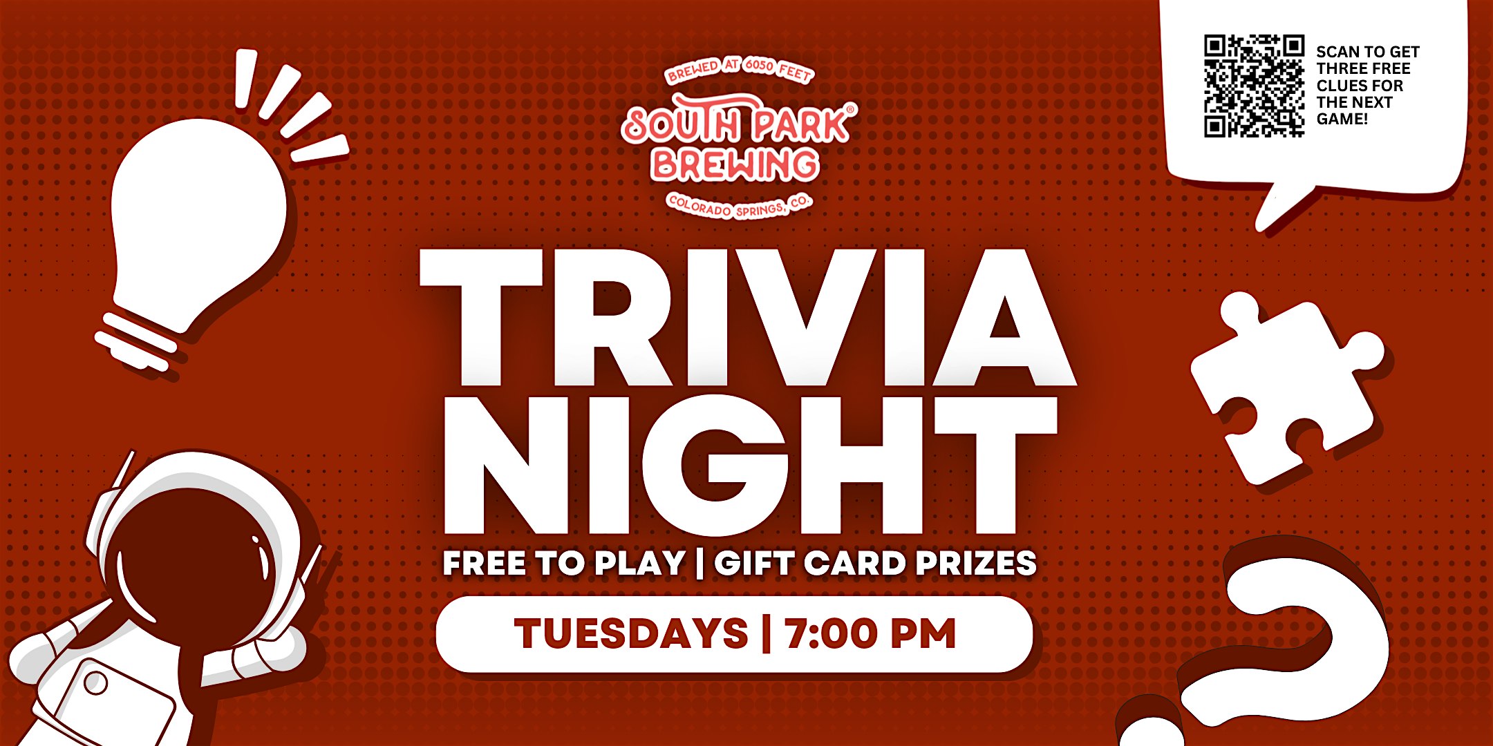 Trivia Night at South Park Brewing at South Park Brewing – Colorado Springs, CO