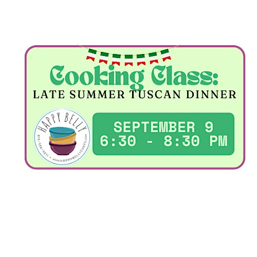 Late Summer Tuscan Dinner at Werk Force Brewing Co. – Plainfield, IL