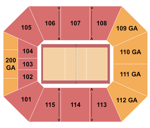 Northern Iowa Panthers Women’s Volleyball vs. Iowa State Cyclones at McLeod Center – Cedar Falls, IA