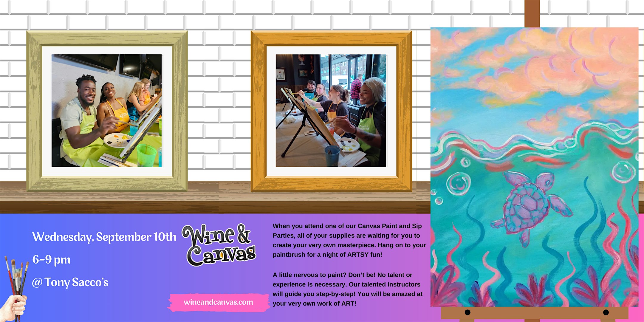 Estero Art Experience – Sea Turtle in the Tropics at Tony Sacco’s Coal Oven Pizza – Estero, FL – Estero, FL
