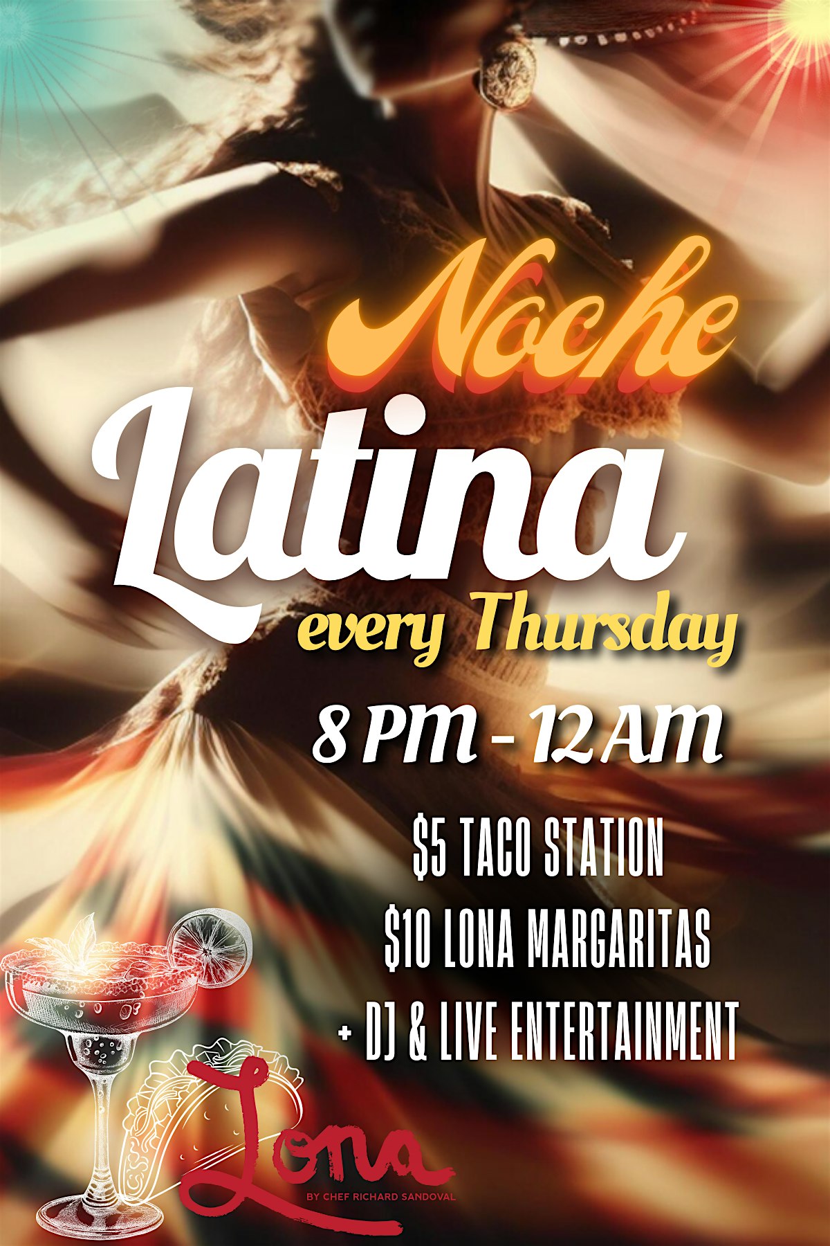 Noche Latina at Lona Cocina Tequileria – Fort Lauderdale, FL