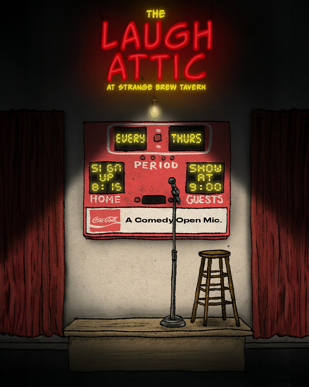 Laugh Attic at Strange Brew Tavern at Strange Brew Tavern – Manchester, NH