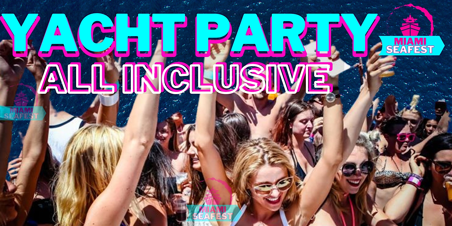 The Miami Experience Yacht Party – Open Bar at Miami Beach Booze Cruise – Booze Cruise – Miami, FL