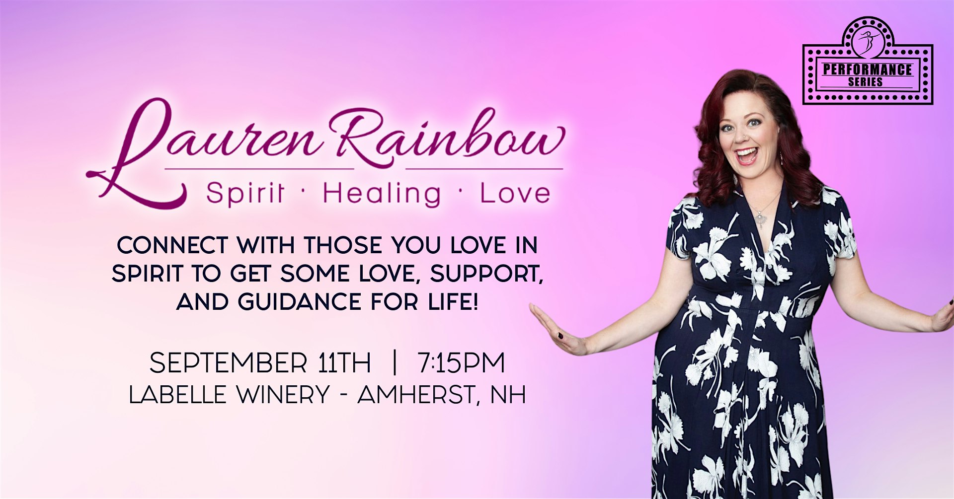 Medium Lauren Rainbow: Live Onstage at LaBelle Winery Amherst at LaBelle Winery Amherst Event Center – Amherst, NH