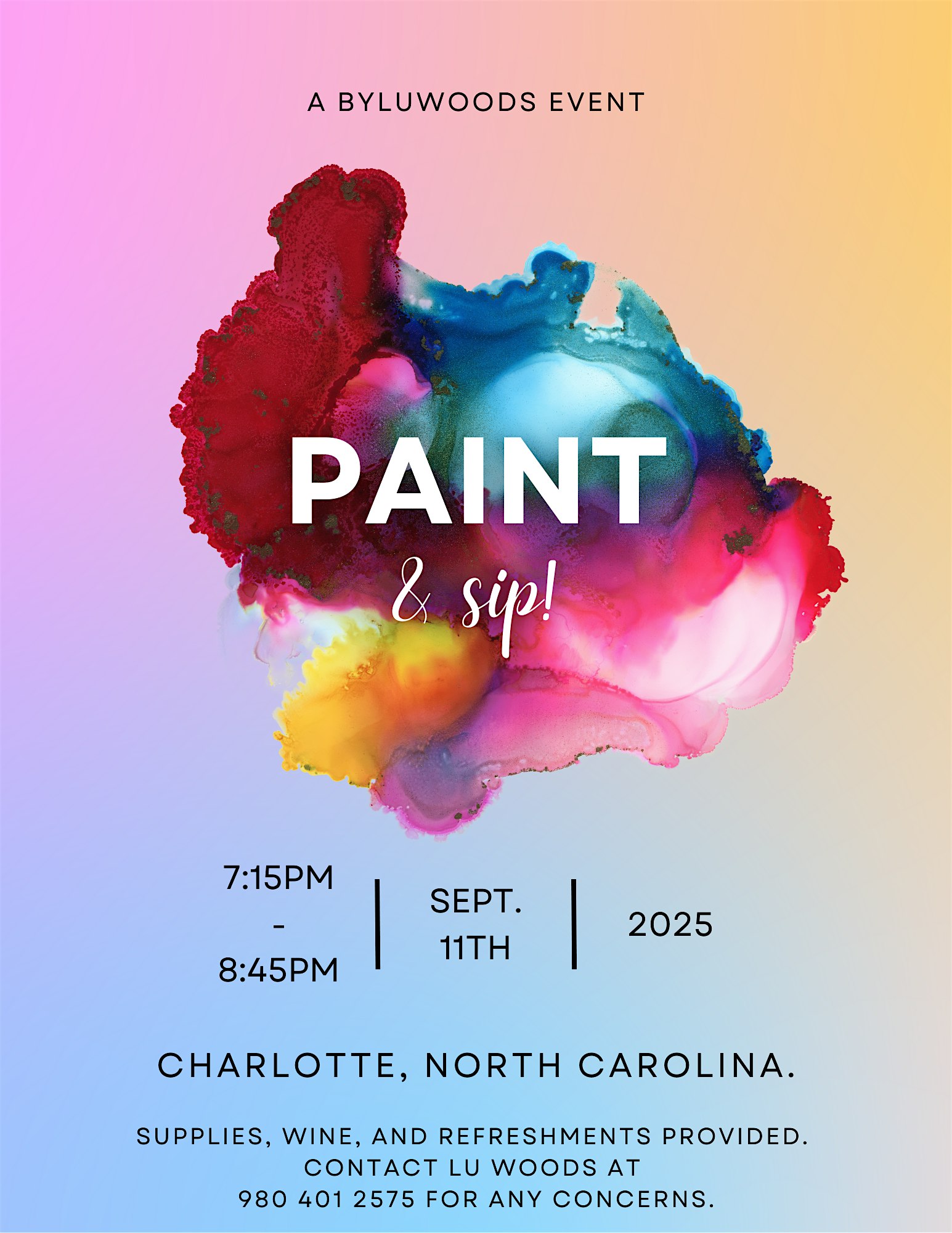 Paint N Sip! at Charlotte – Charlotte, NC