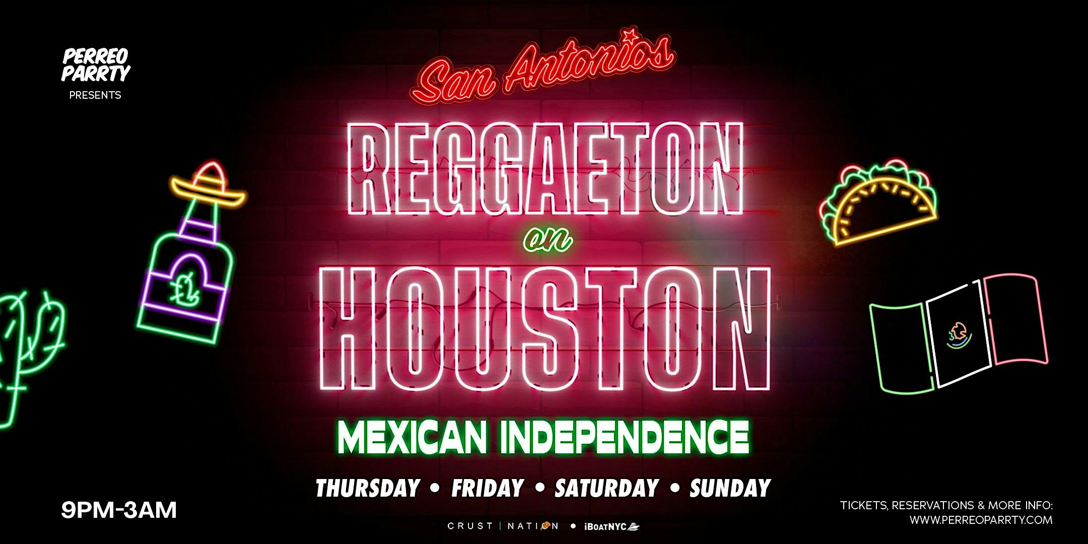 Mexican Independence Day Weekend – Reggaeton on Houston NYC at San Antonios – New York, NY