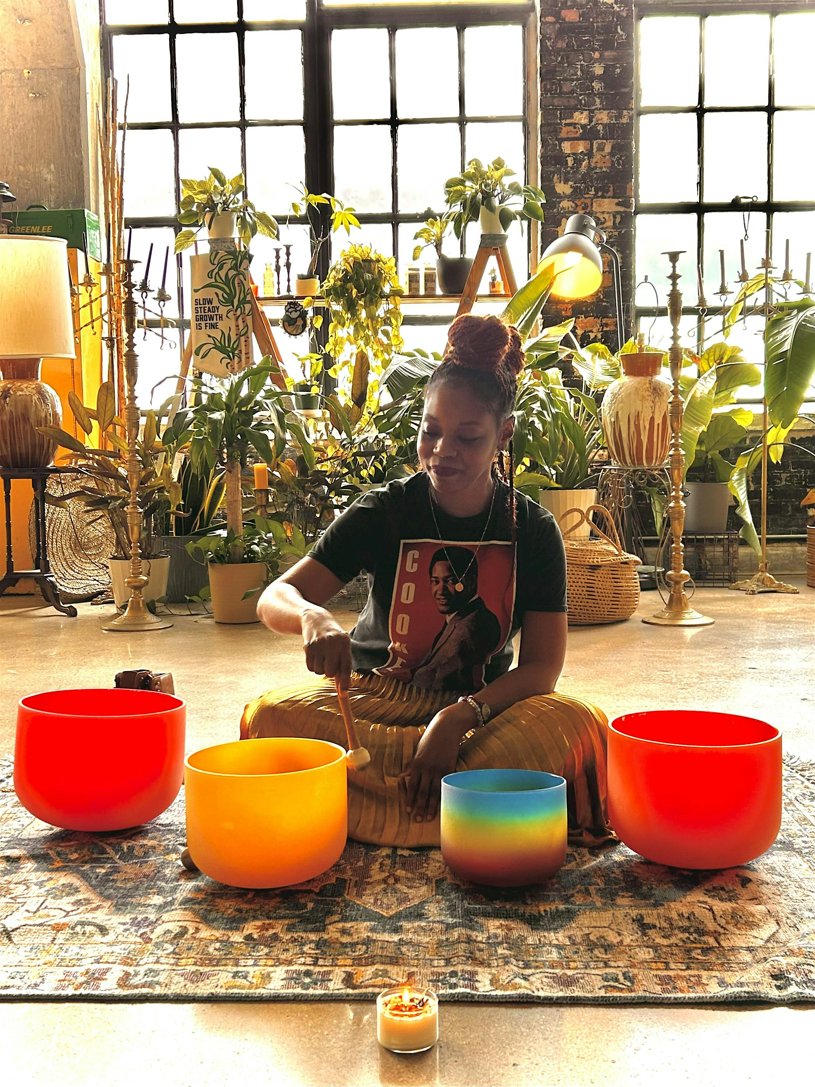 Sound Bath Experience with Chiquita Renee and Aaron Becker at Art Center Highland Park – Highland Park, IL