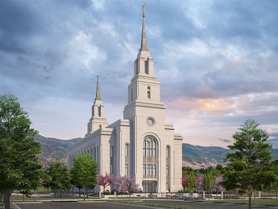 Temple Night at Layton Utah Temple – Layton, UT